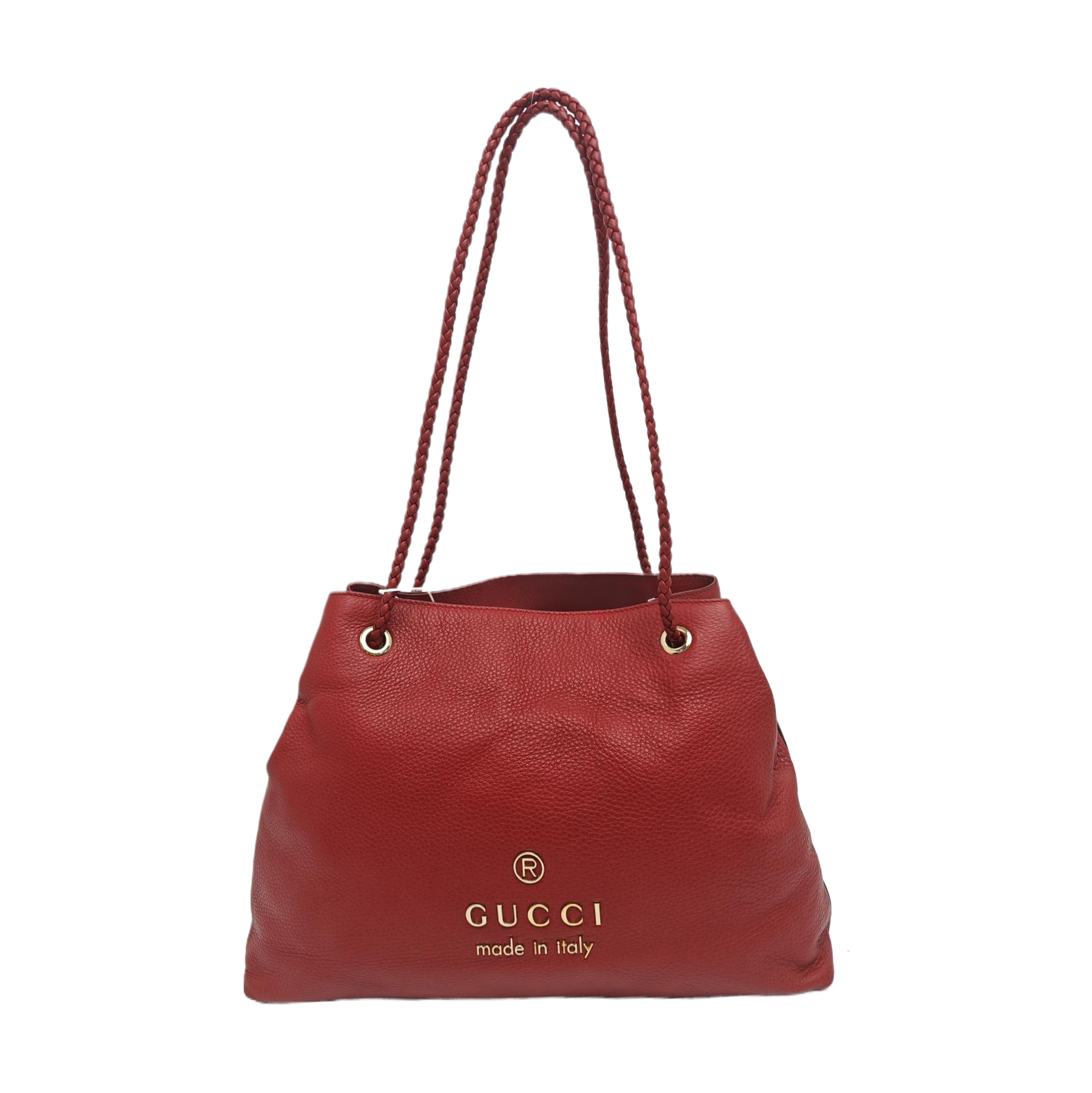 Calfskin Tote Bag Red