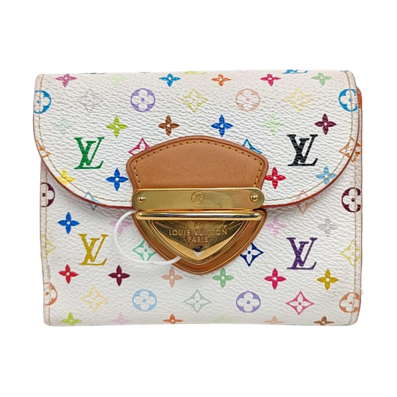 LV × TM KOALA Monogram Coated Canvas White Wallet