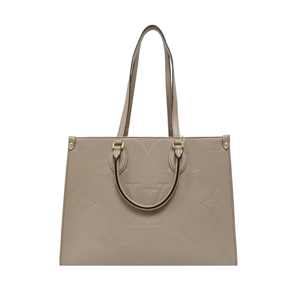 ONTHEGO MM Monogram Calfskin Gray