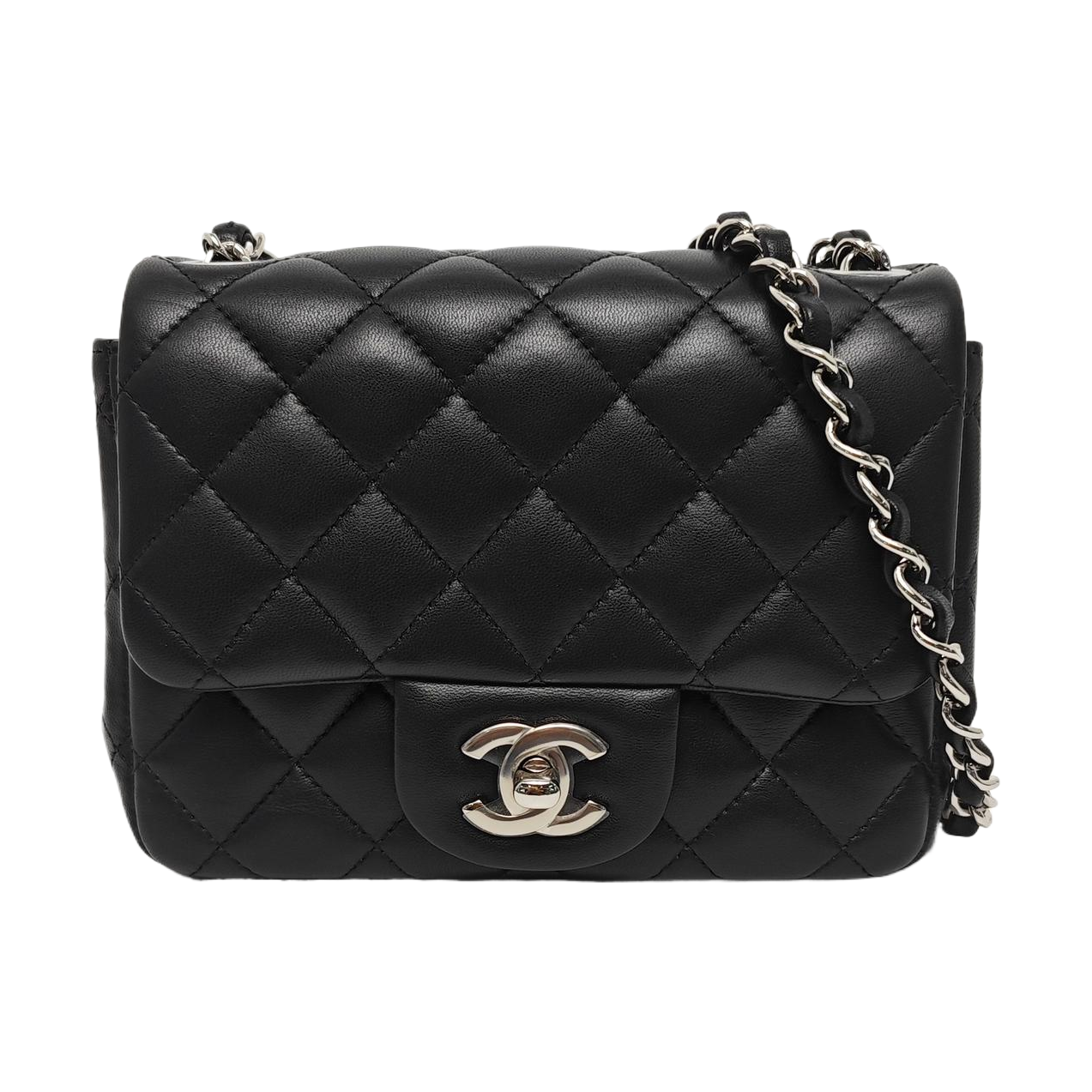 CLASSIC FLAP Mini Quilted Lambskin Black