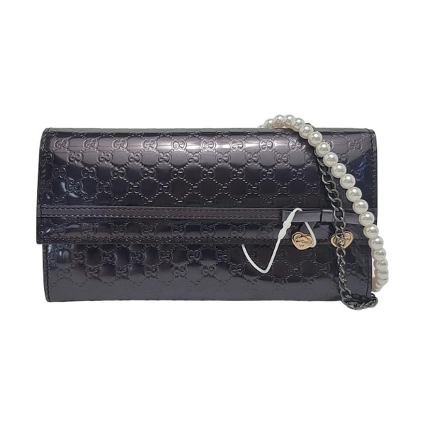 Monogram Calfskin Wallet Purple