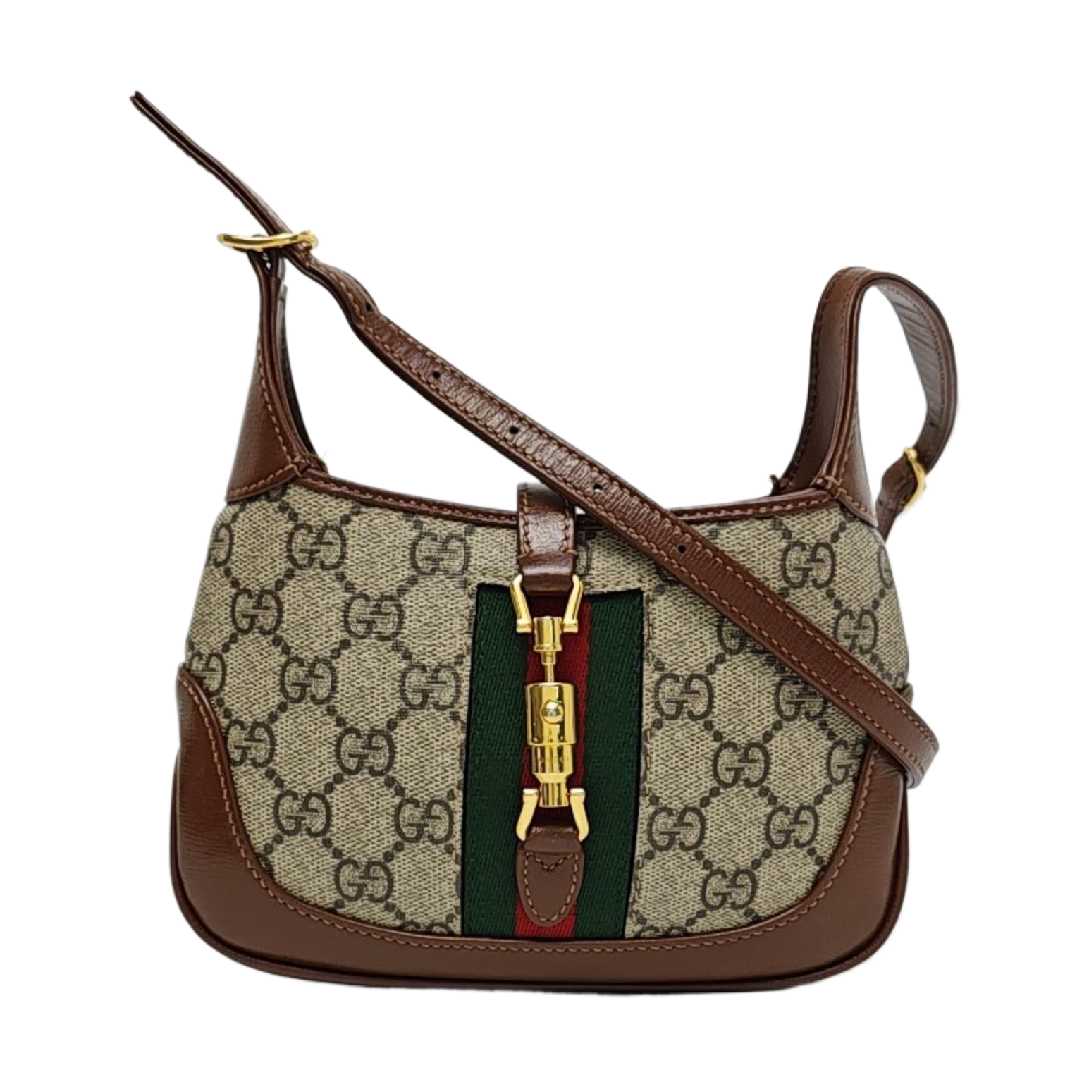 Jackie 1961 Lona Revestida Mini Monograma Beige