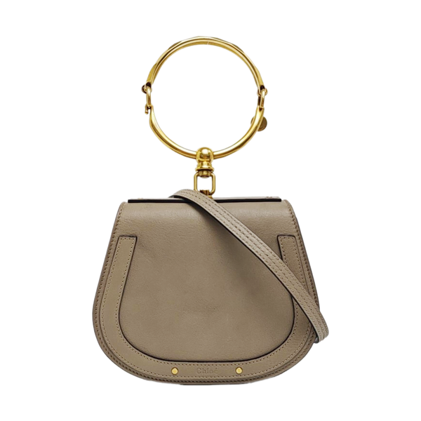 Nile Small Calfskin Gray