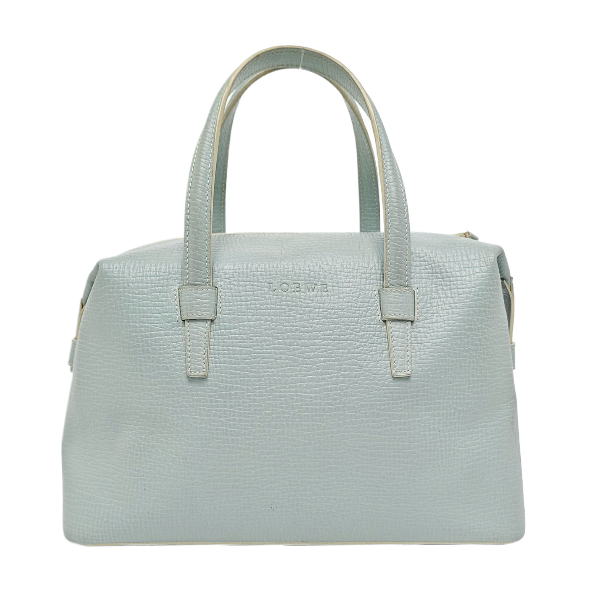 Calfskin Tote Bag Blue