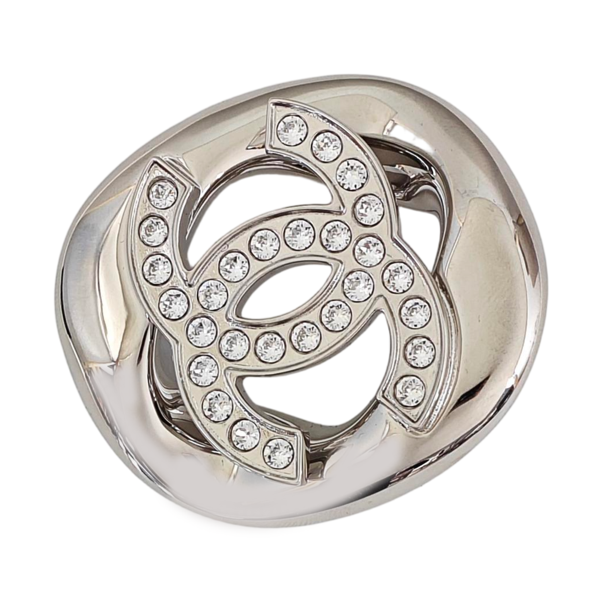 Metal Silver Brooch
