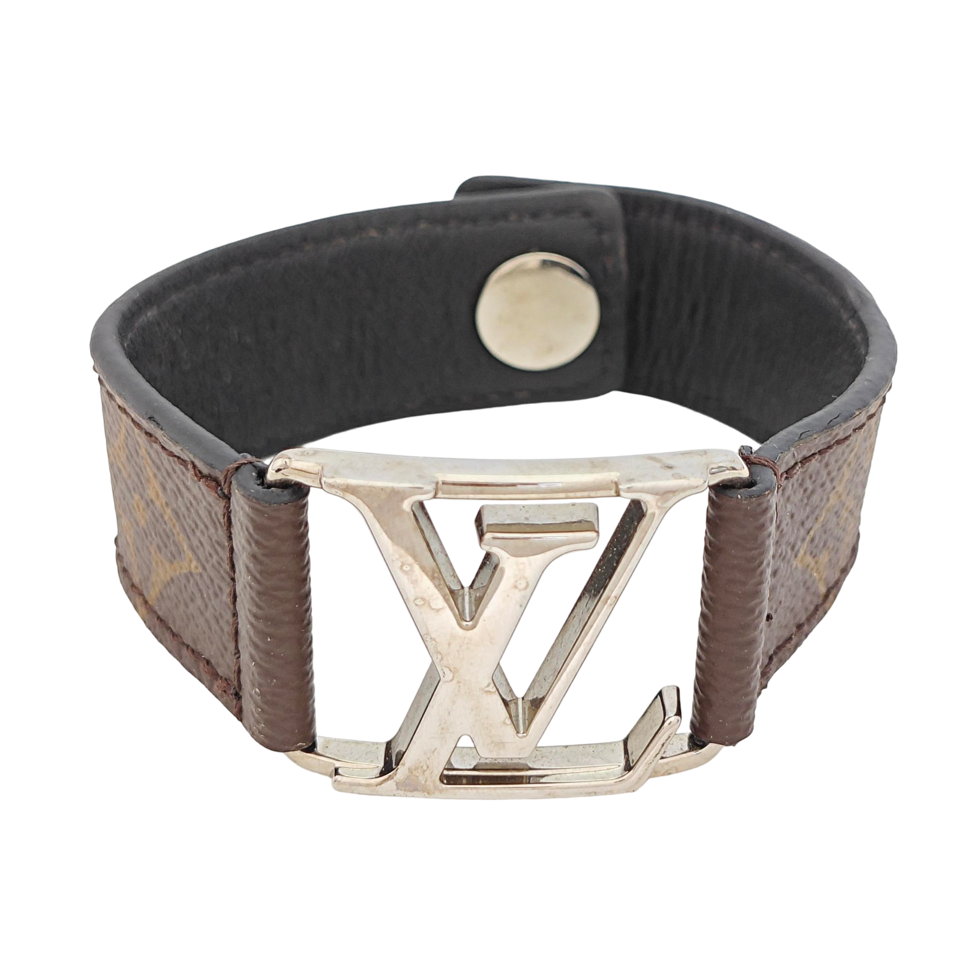 HOCKENHEIM Leather Brown Bangle