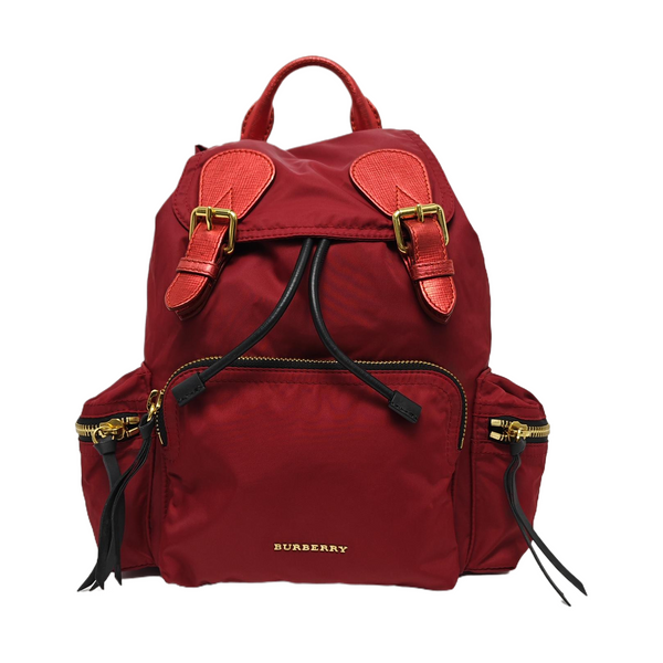 The Rucksack Medium Nylon Red