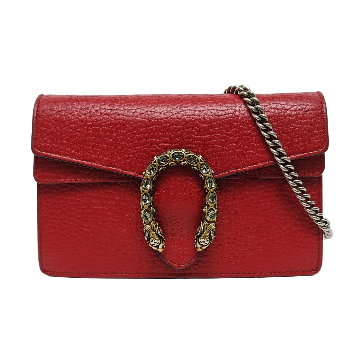 Dionysus Super Mini Calfskin Red