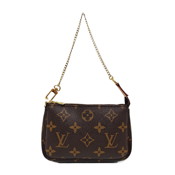 ACCESSOIRES Mini Monogram Coated Canvas Brown