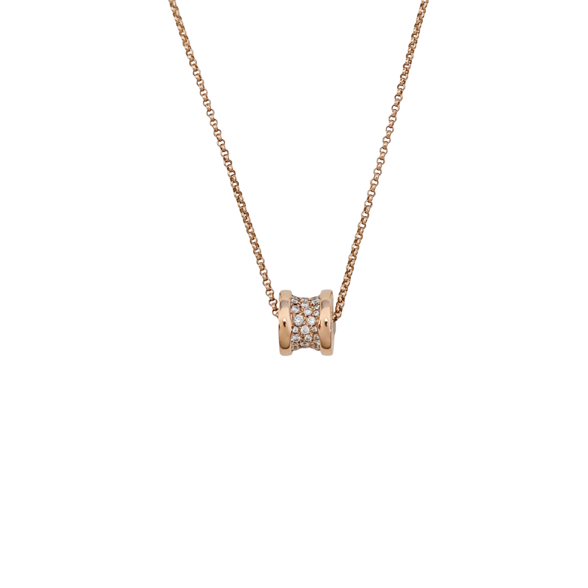 B.ZERO1 18k Rose Gold Necklace