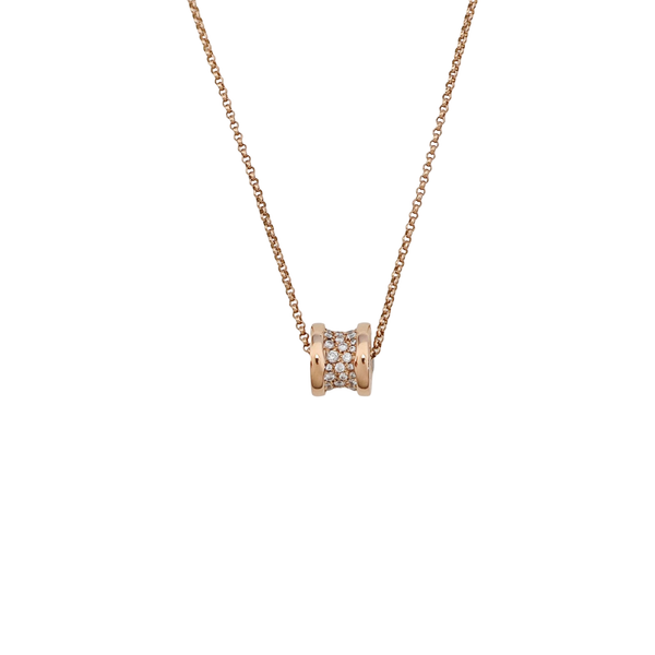 B.ZERO1 18k Rose Gold Necklace
