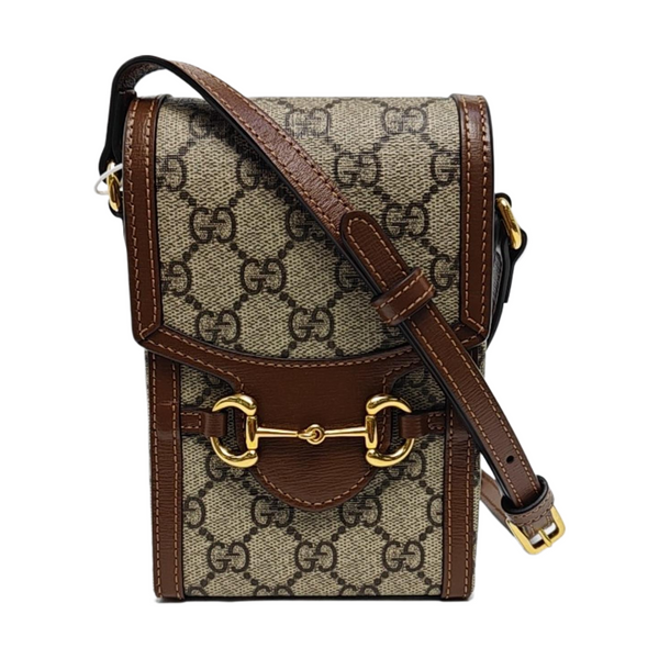 Horsebit 1955 Mini Coated Canvas Beige