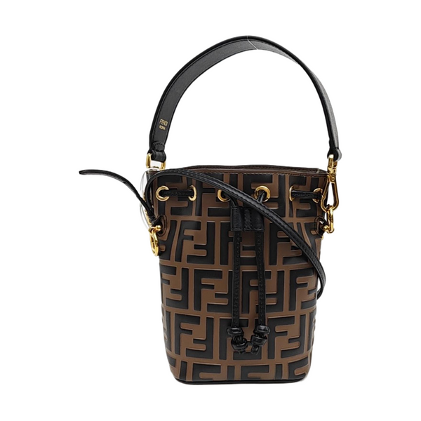 Mon Tresor Mini Monogram Calfskin Brown
