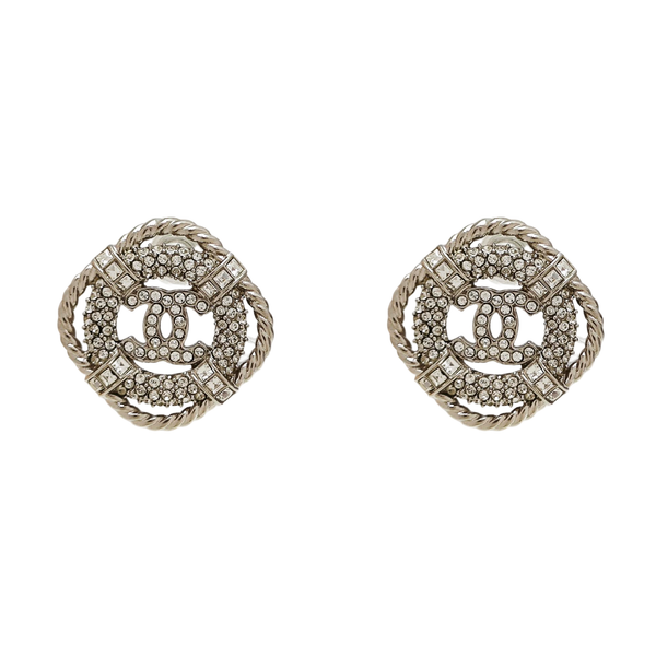 Metal Silver Stud Earrings