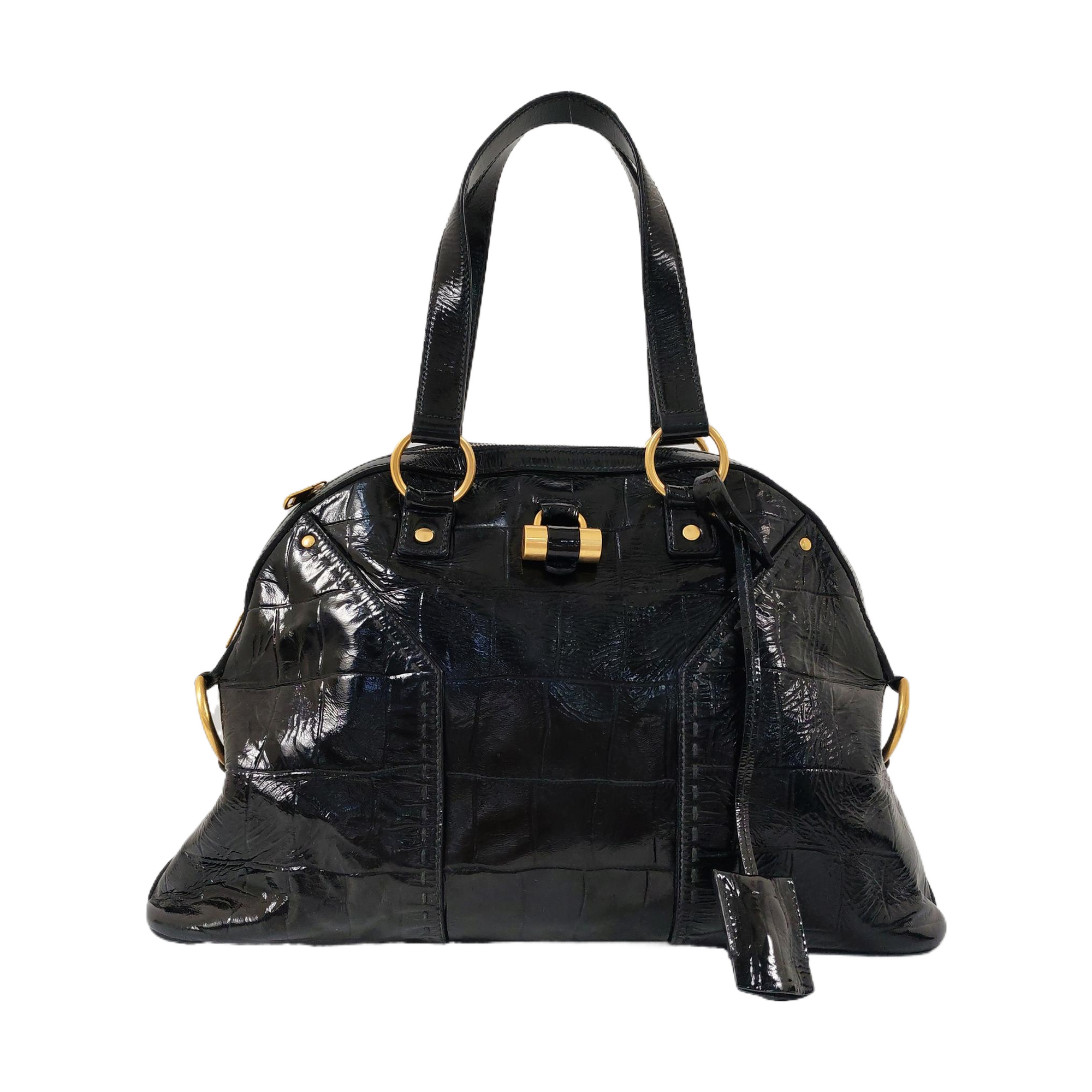 MUSE Large Calfskin Black