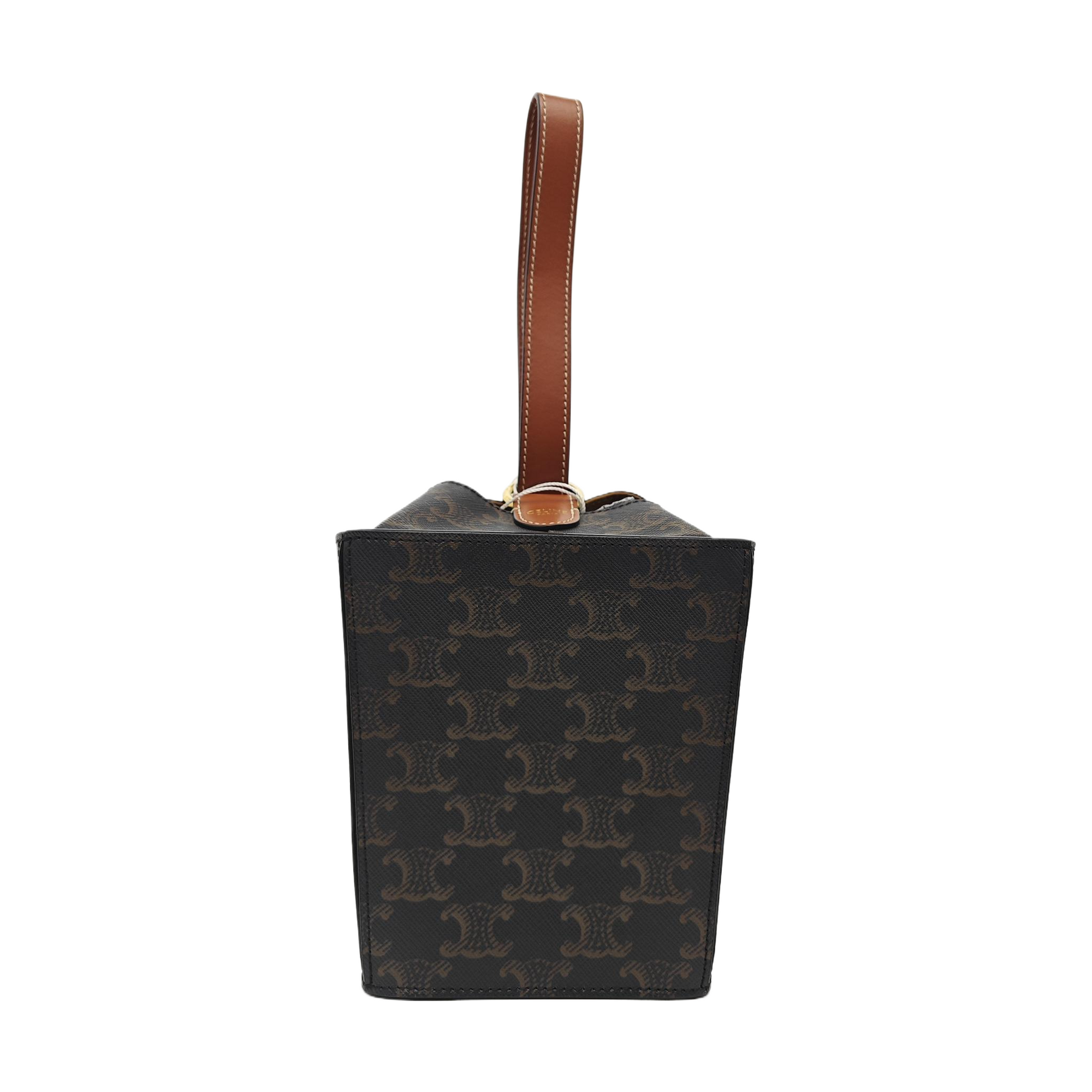 STRAP BOX Coated Canvas Yellow