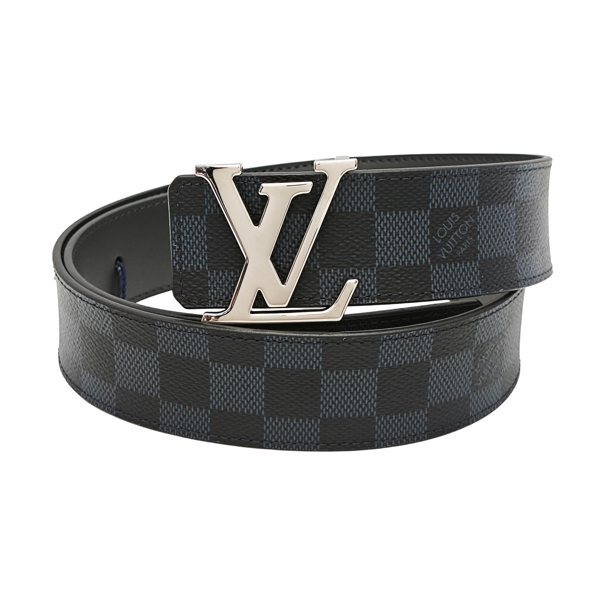 Coated Canvas Belt Blue