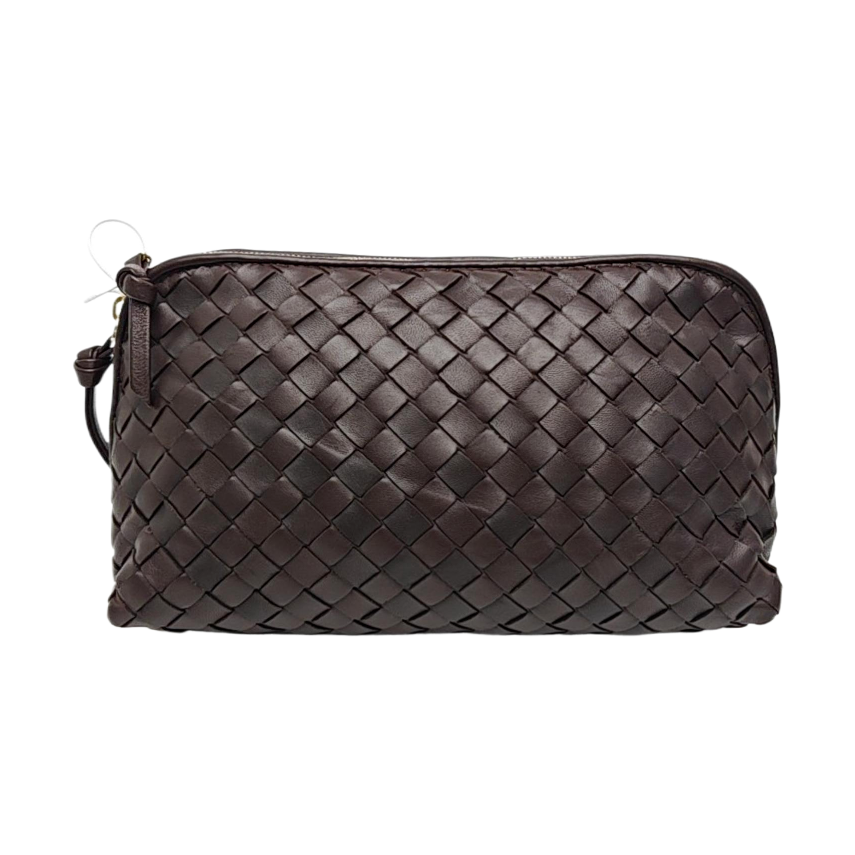 Lambskin Clutch Brown