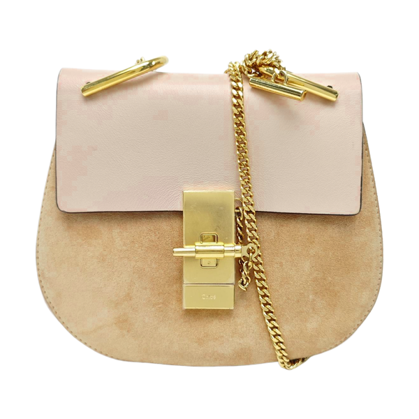 Drew Mini Calfskin Pink