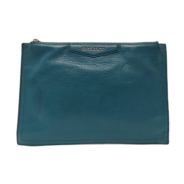 Calfskin Clutch Blue