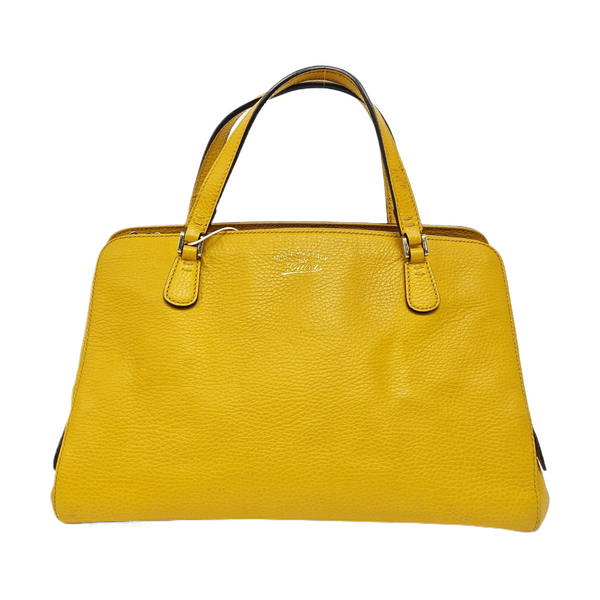 Calfskin Tote Bag Yellow