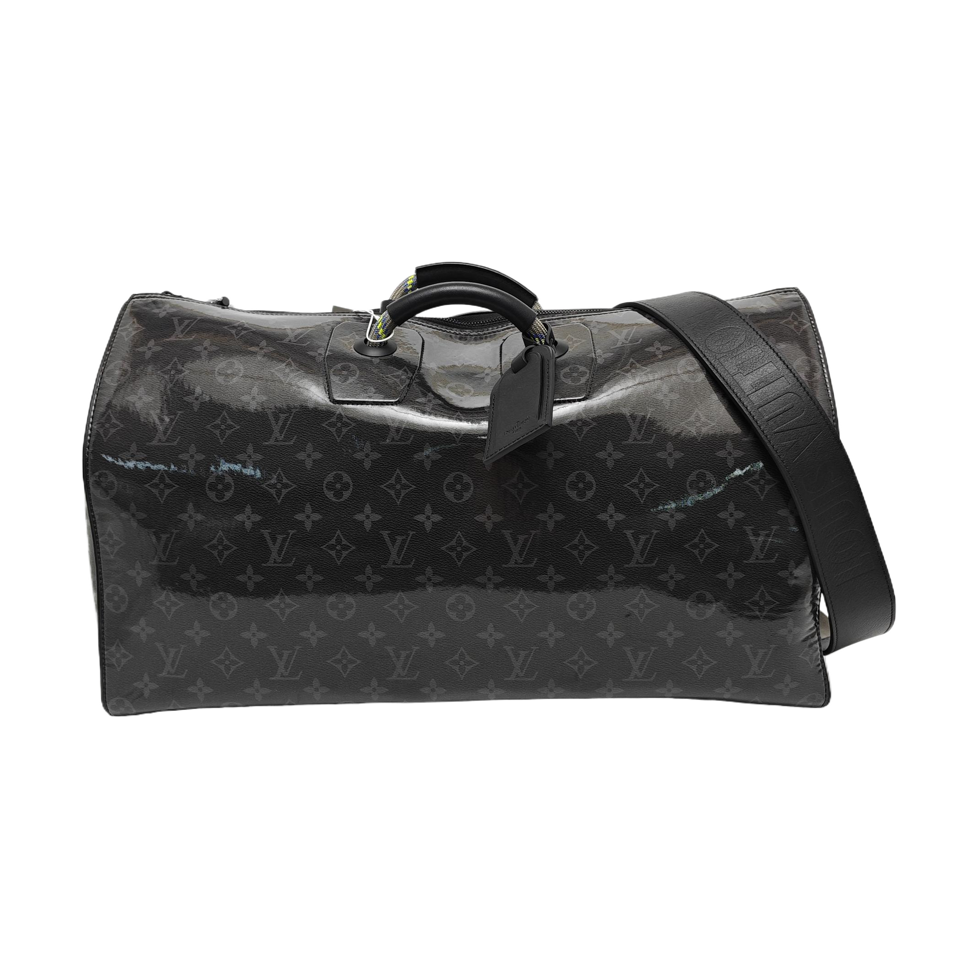 KEEPALL 50 Monogram Special Material Black