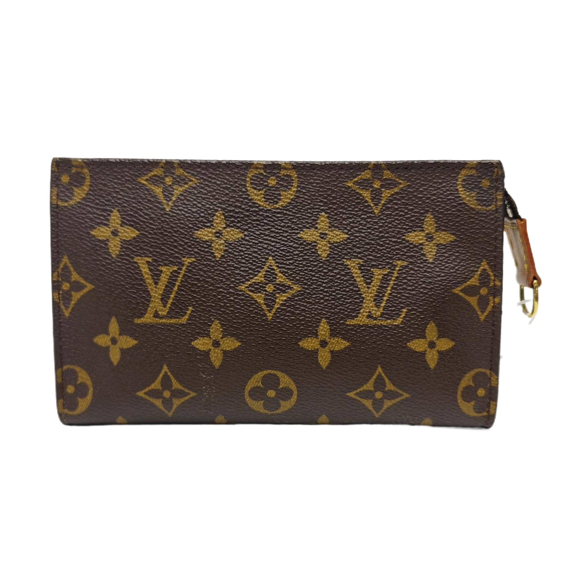 BUCKET Monogram Coated Canvas Brown