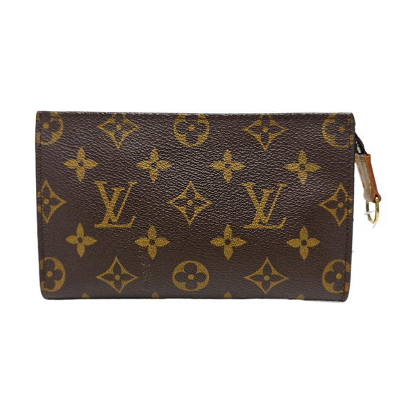 BUCKET Monogram Coated Canvas Brown