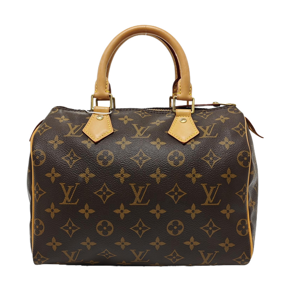 SPEEDY 25 Lona Monogram Marrón