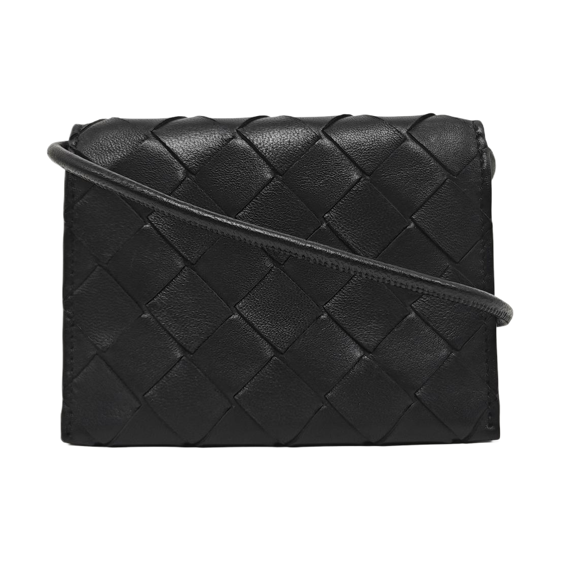 Calfskin Shoulder Bag Black