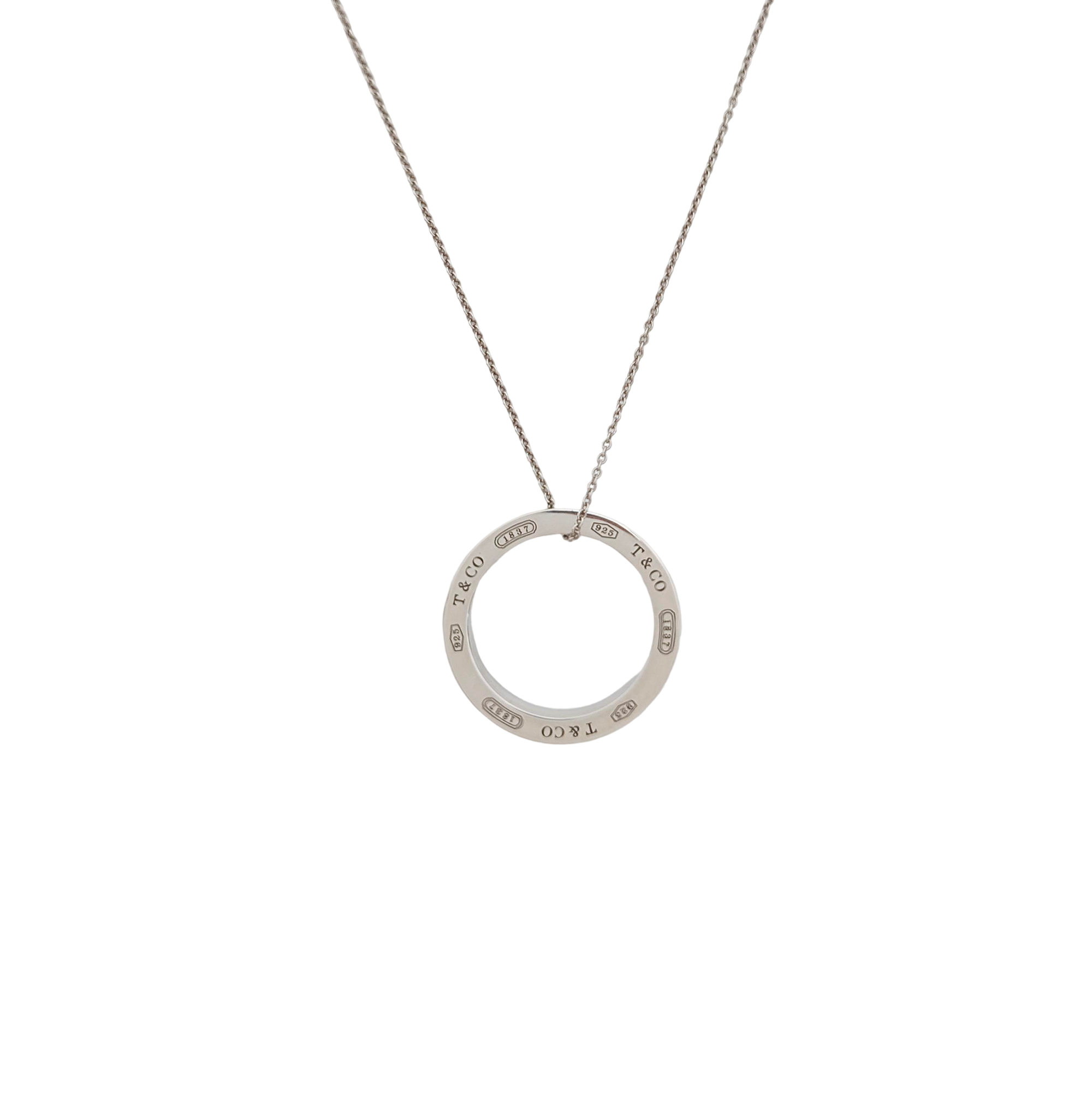 Tiffany 1837 925 Sterling Silver Necklace