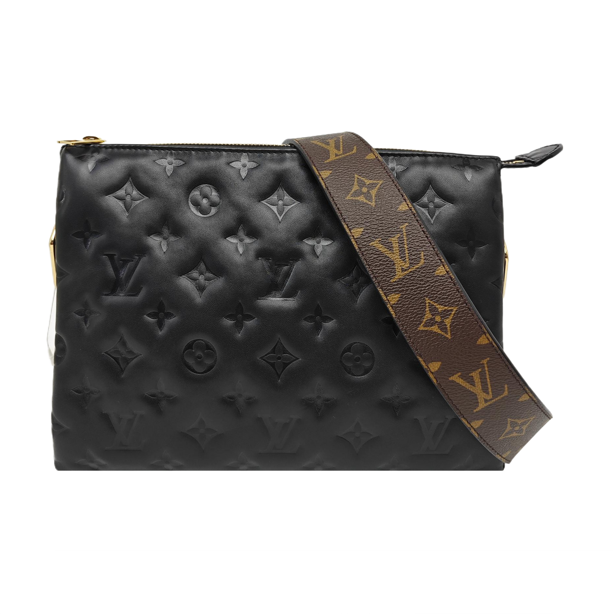 COUSSIN PM Lambskin Black