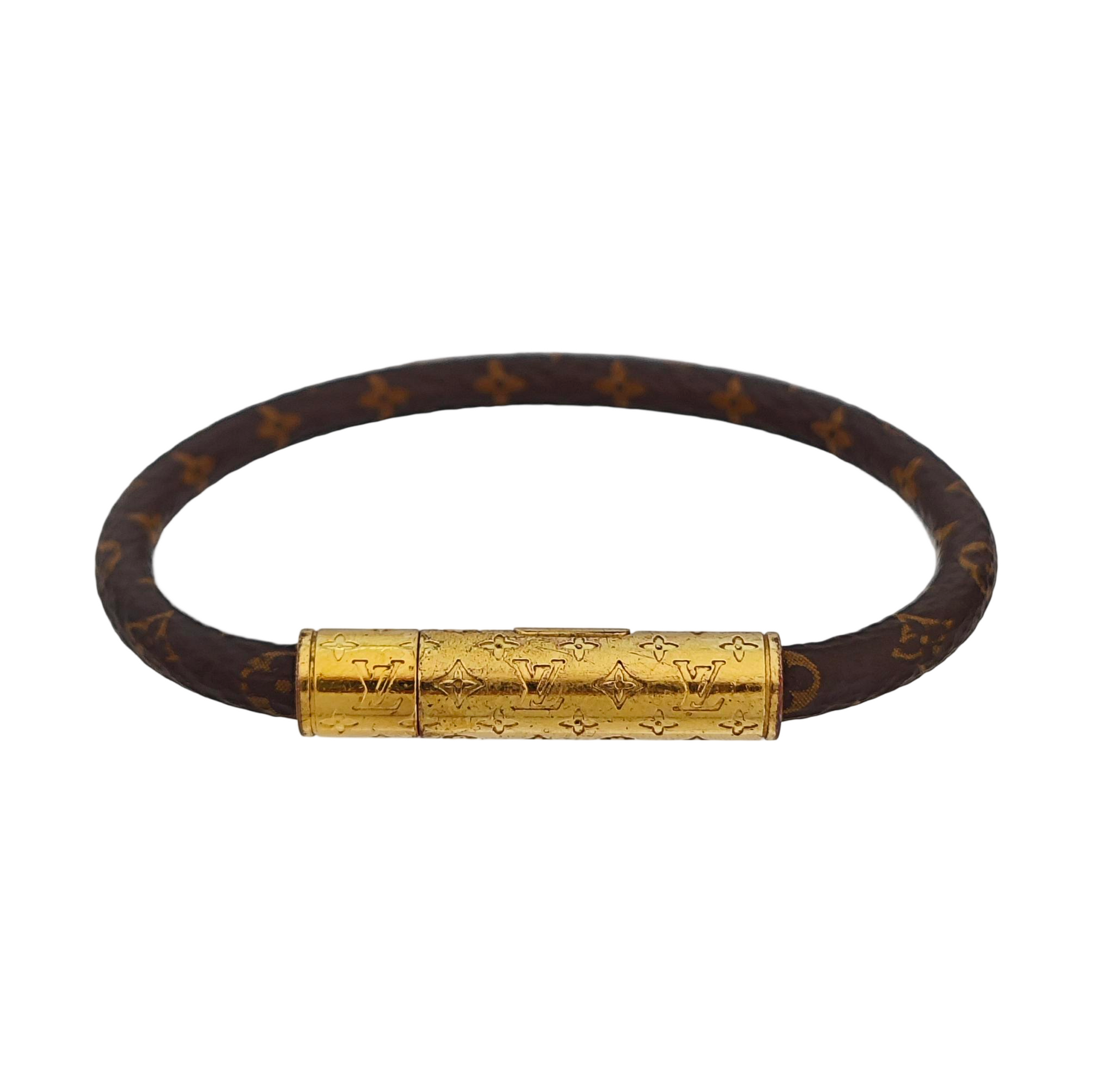 CONFIDENTIEL Metal Brown Bangle