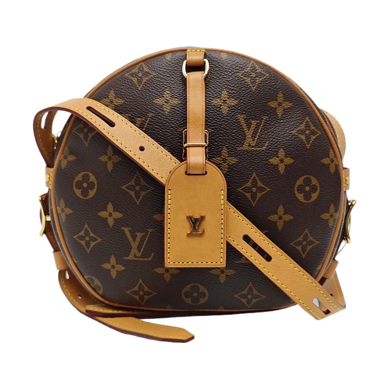BOITE CHAPEAU MM Monogram Coated Canvas Brown