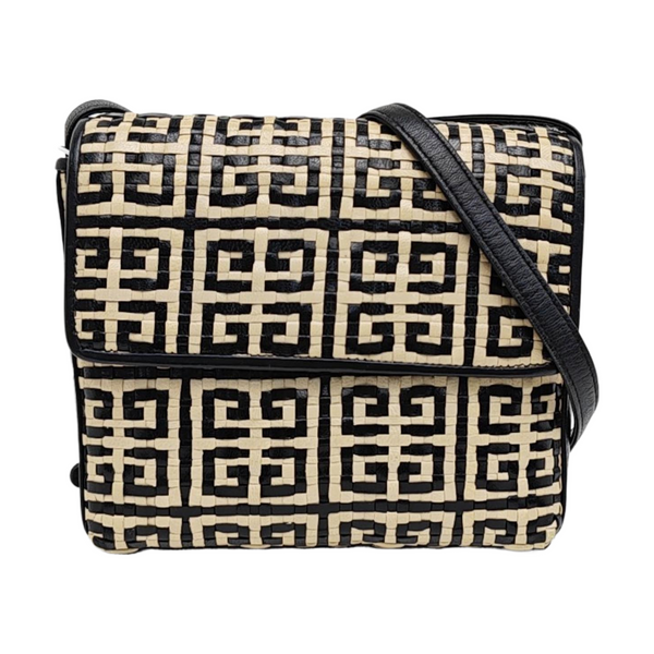 Calfskin Shoulder Bag Black