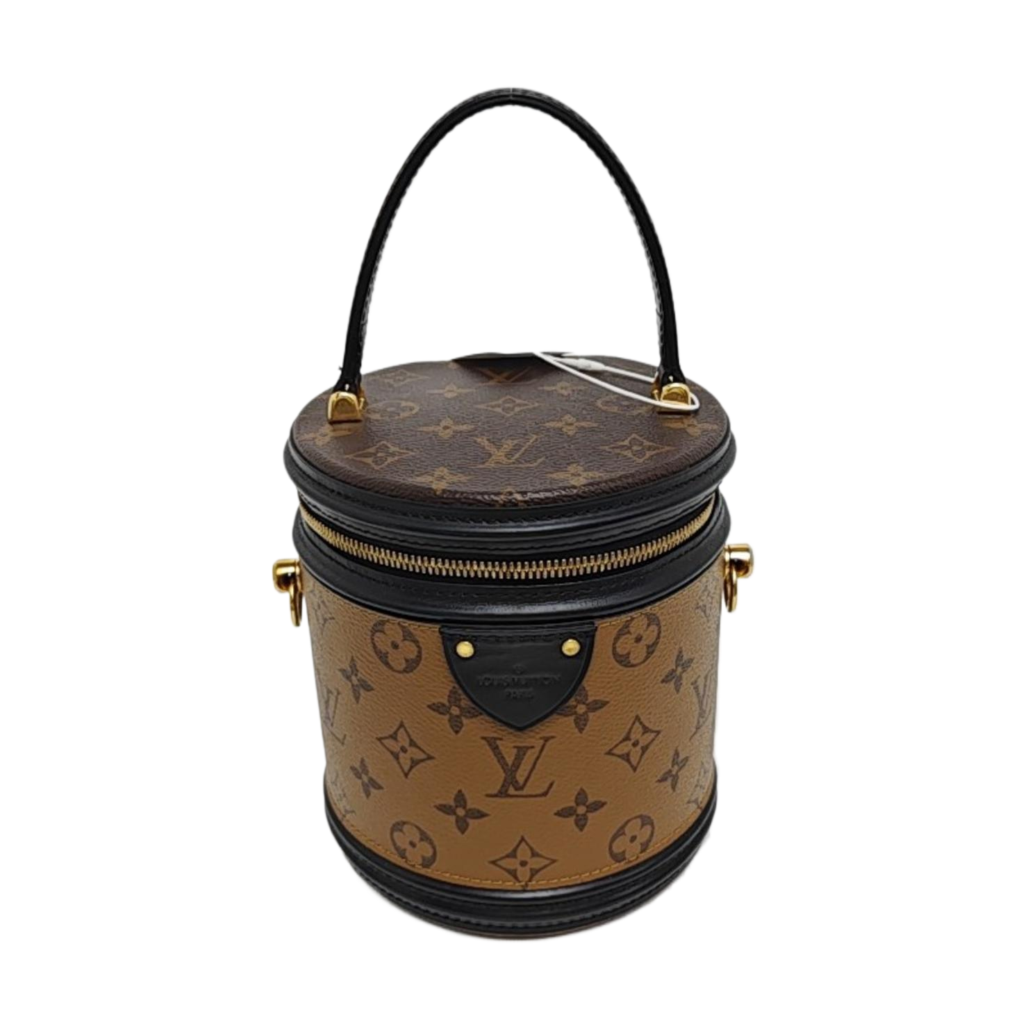 CANNES PM Monogram Coated Canvas Brown