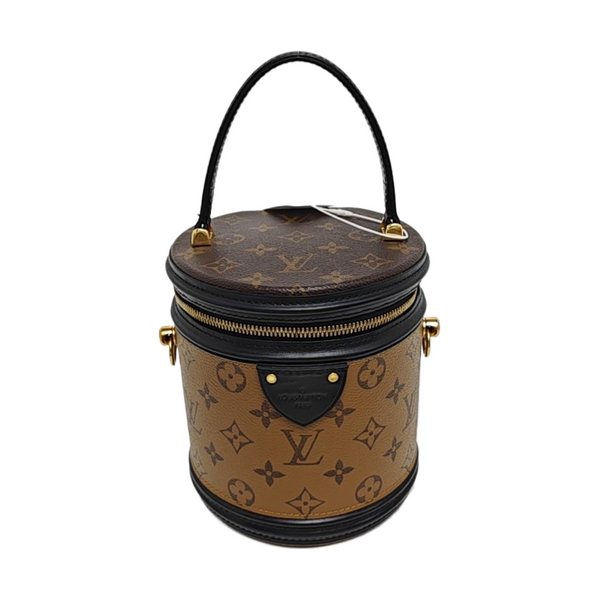 CANNES PM Monogram Coated Canvas Brown