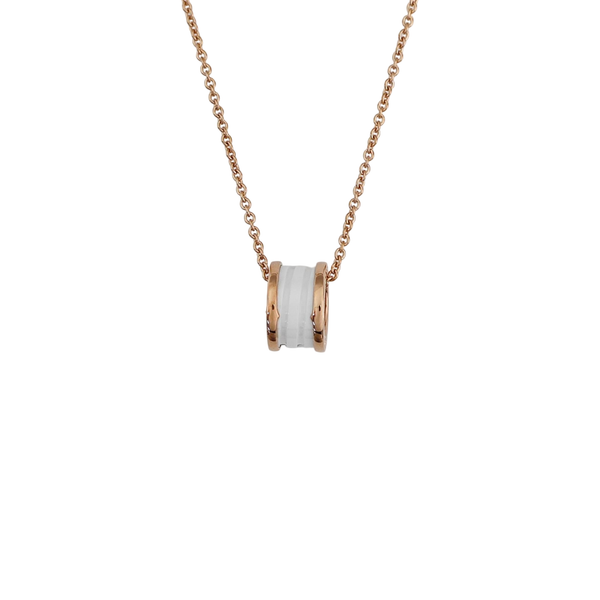 B.ZERO1 18k Rose Gold Necklace