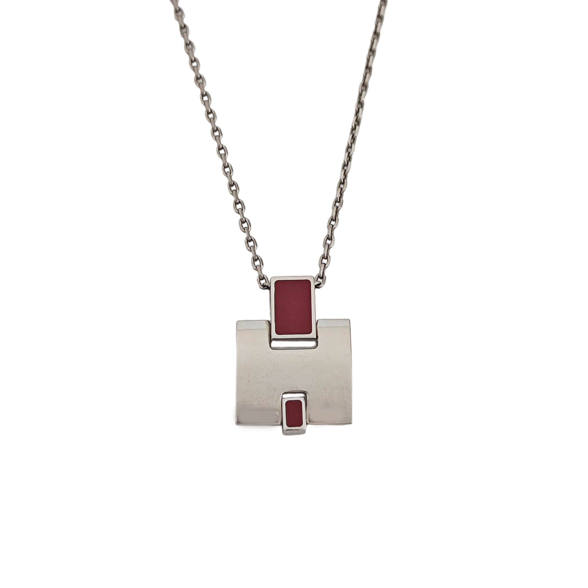 Eileen Metal Silver Necklace