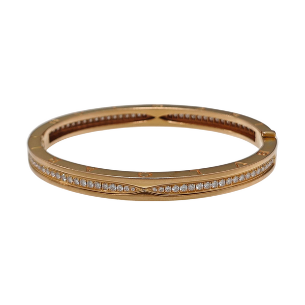 B.ZERO1 18k Rose Gold Bangle