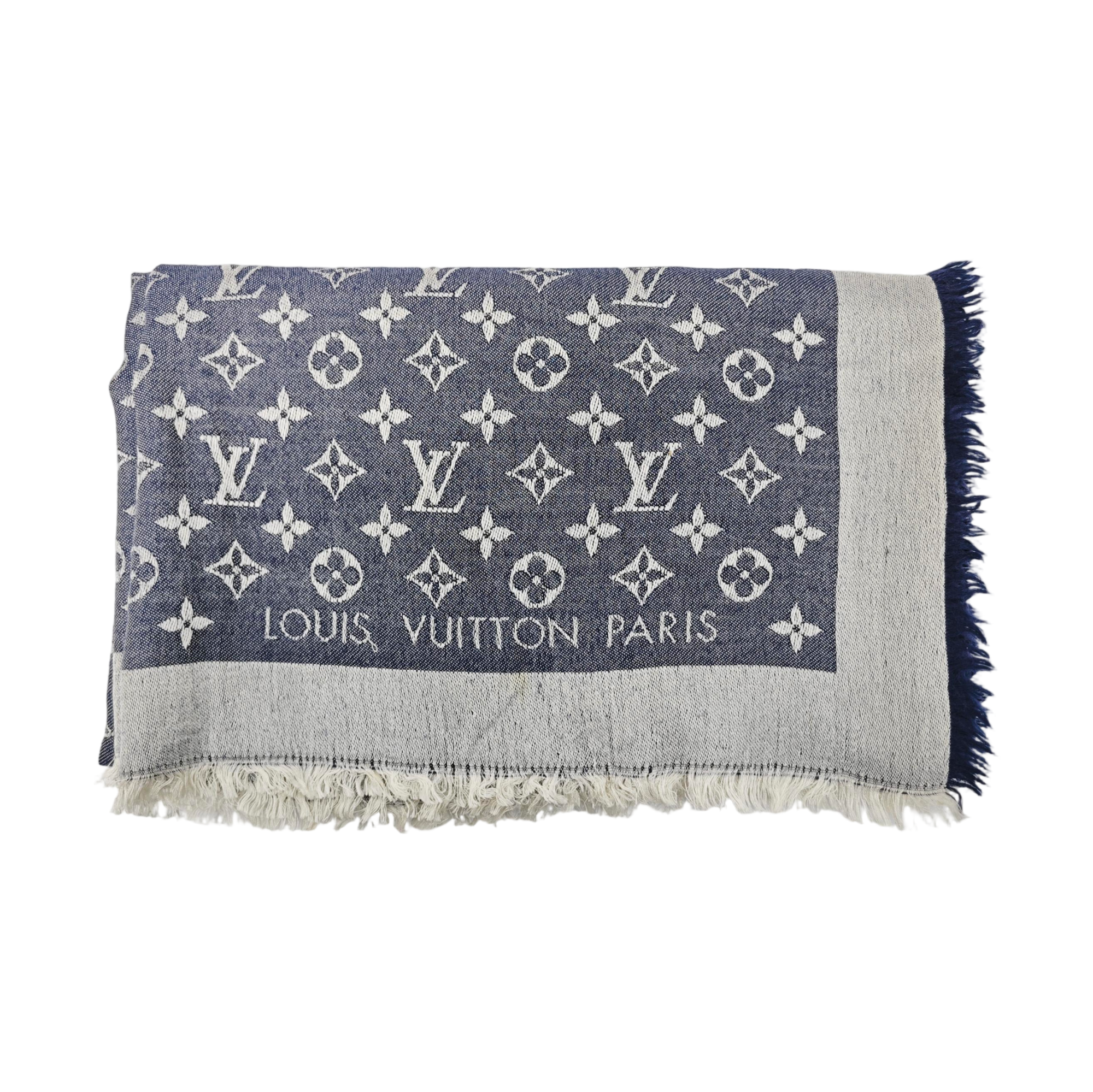 Mulberry Silk Scarf Blue