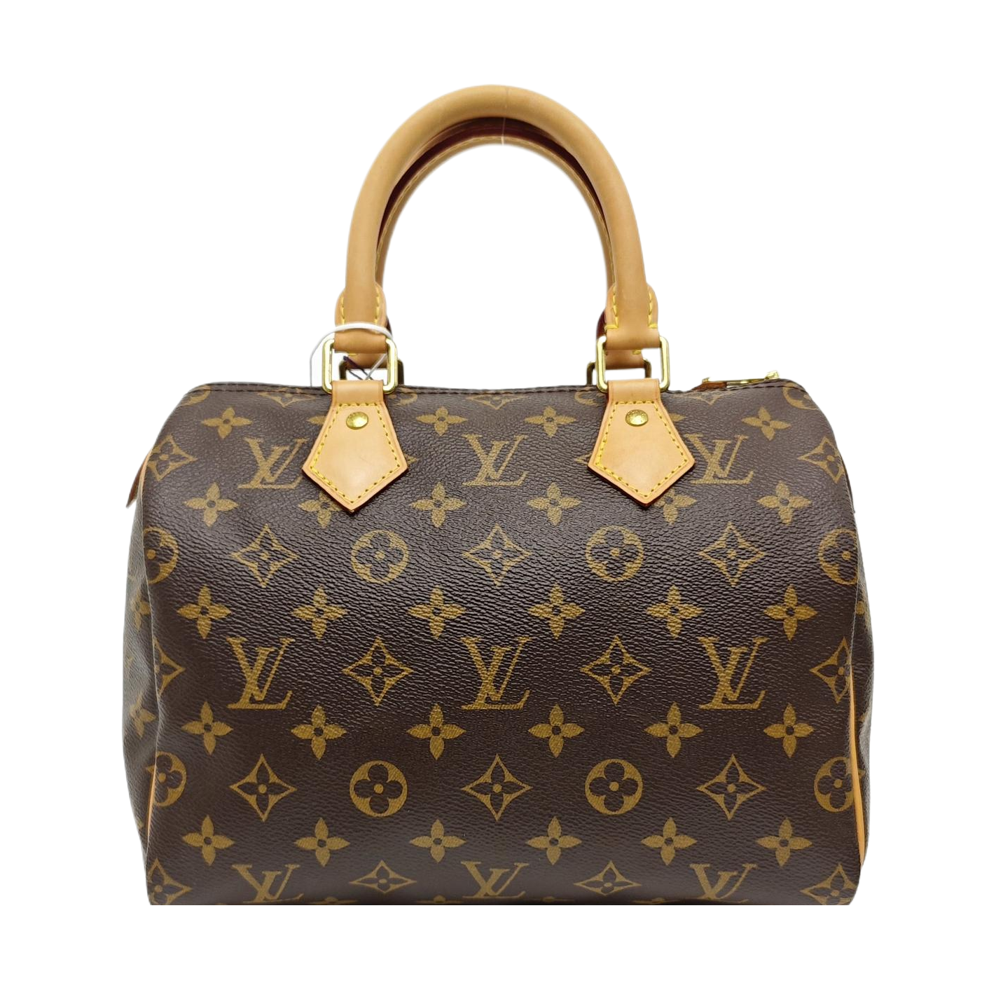 SPEEDY 25 Monogram Coated Canvas Brown