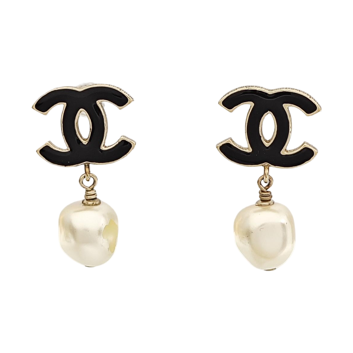 Metal Gold Stud Earrings