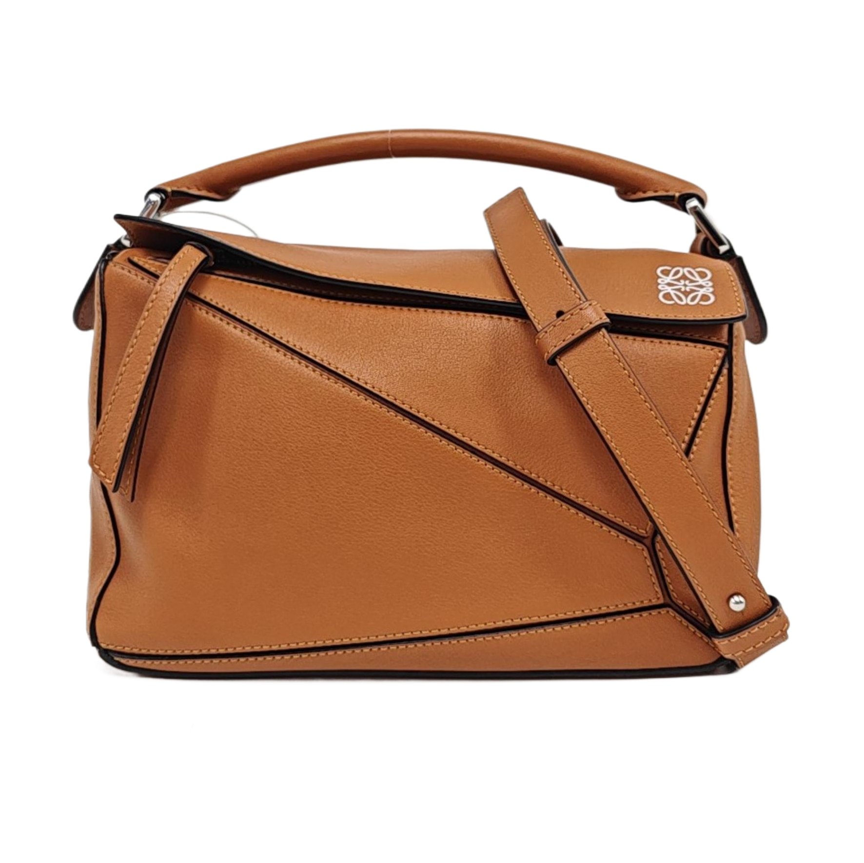 Puzzle Small Calfskin Brown