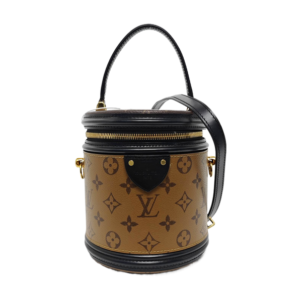 CANNES PM Monogram Coated Canvas Brown