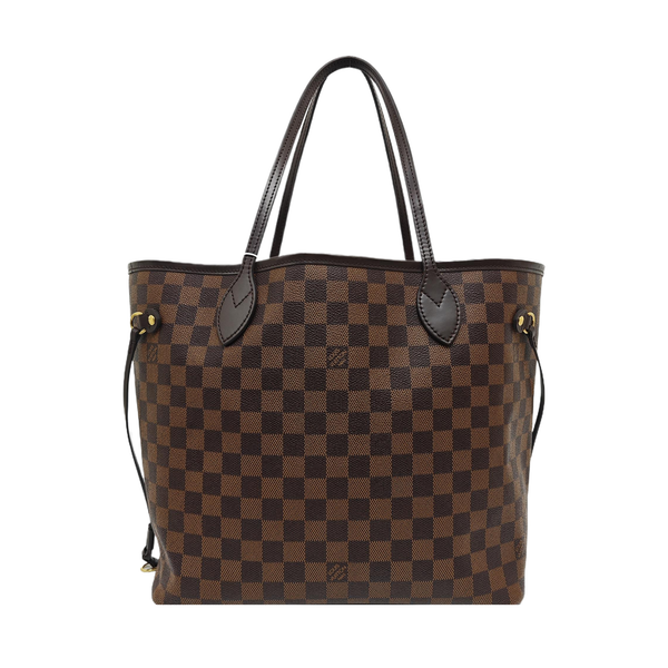 NEVERFULL MM Damier Ebene Coated Canvas Brown