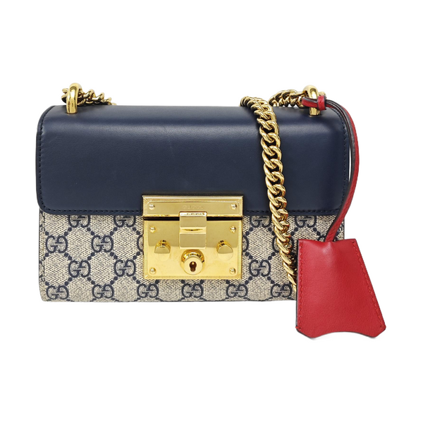 Padlock Small Monogram Coated Canvas Multicolor
