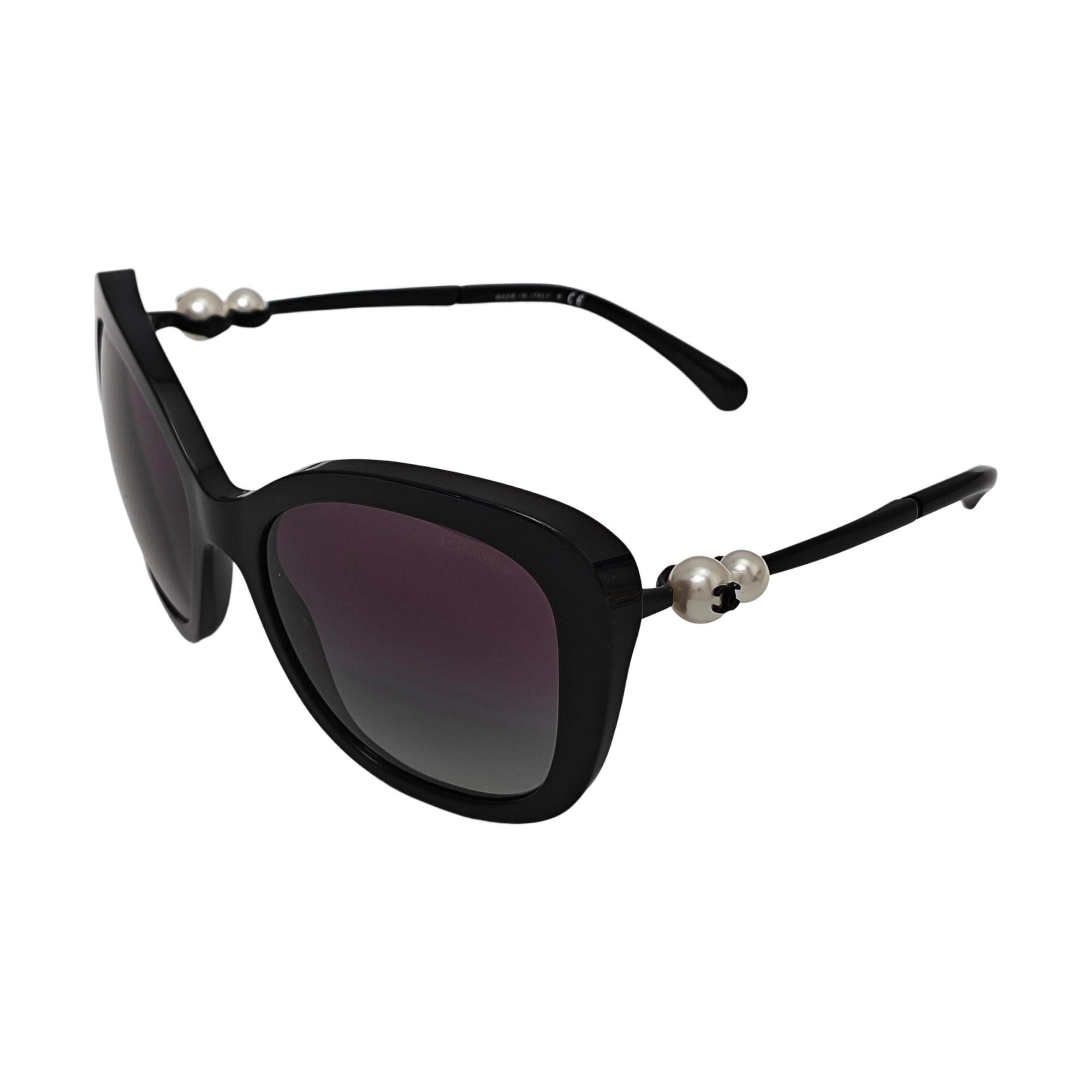 Synthetic Sunglasses Black