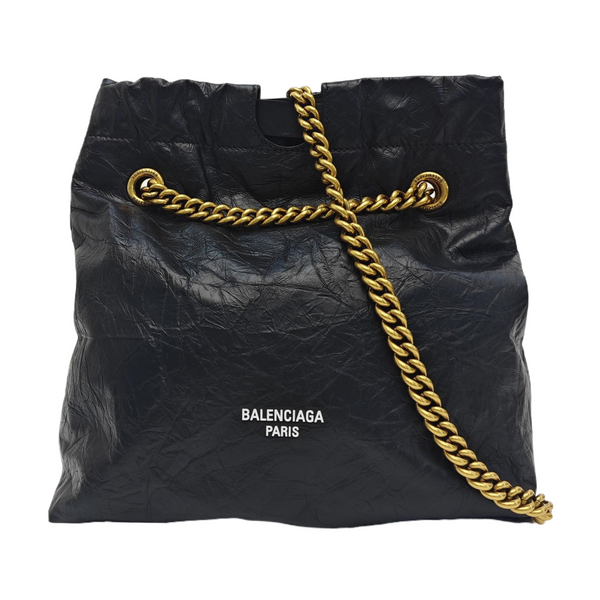 Calfskin Shoulder Bag Black