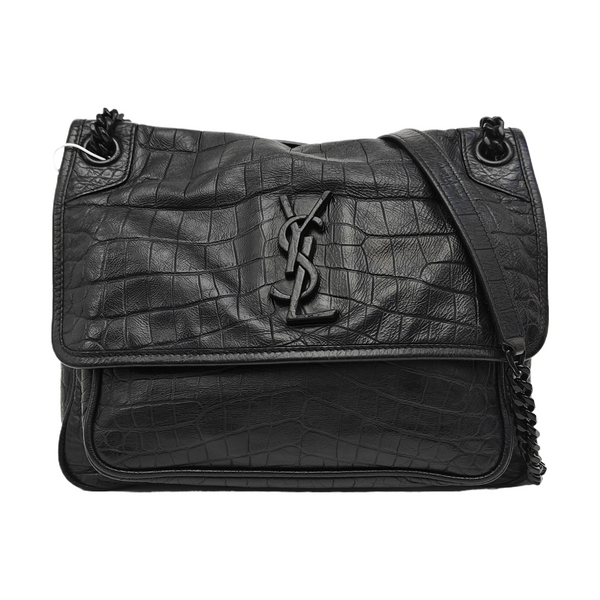 NIKI Medium Calfskin Black